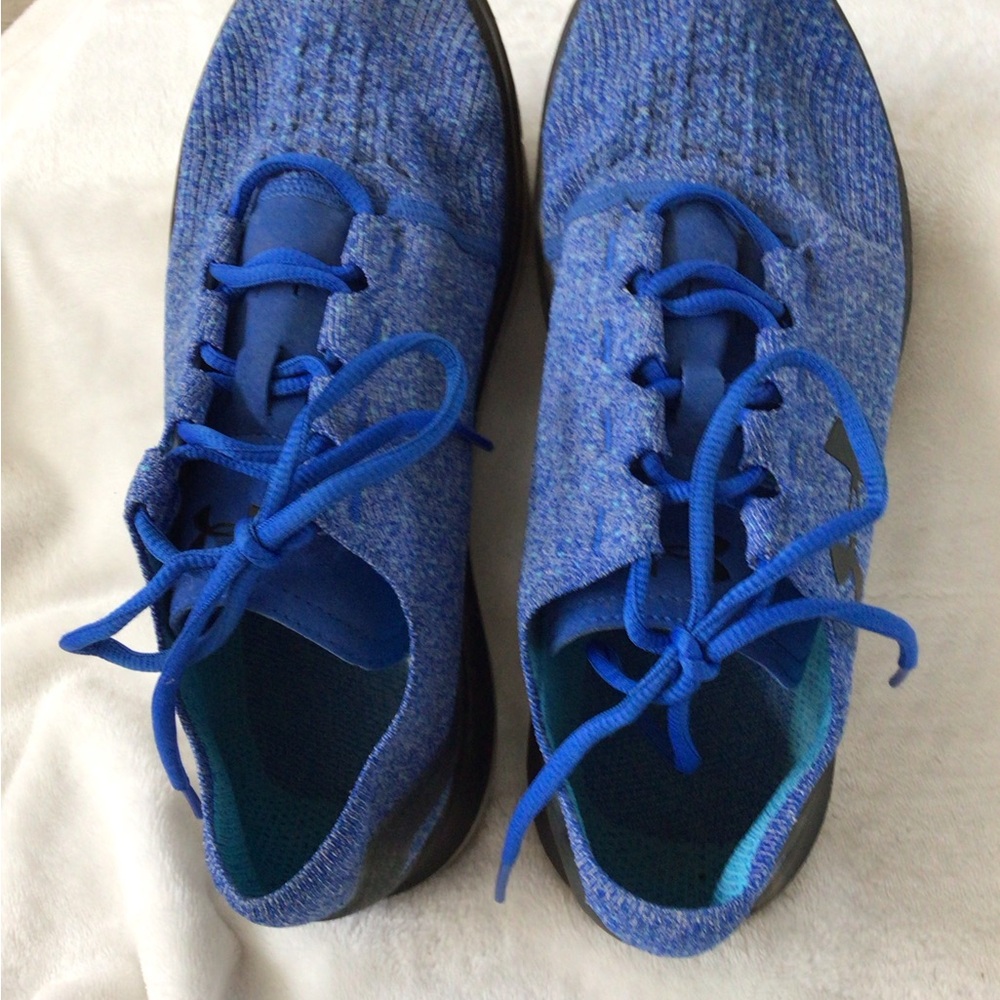 Under Armour Royal Blue Knit Shoes